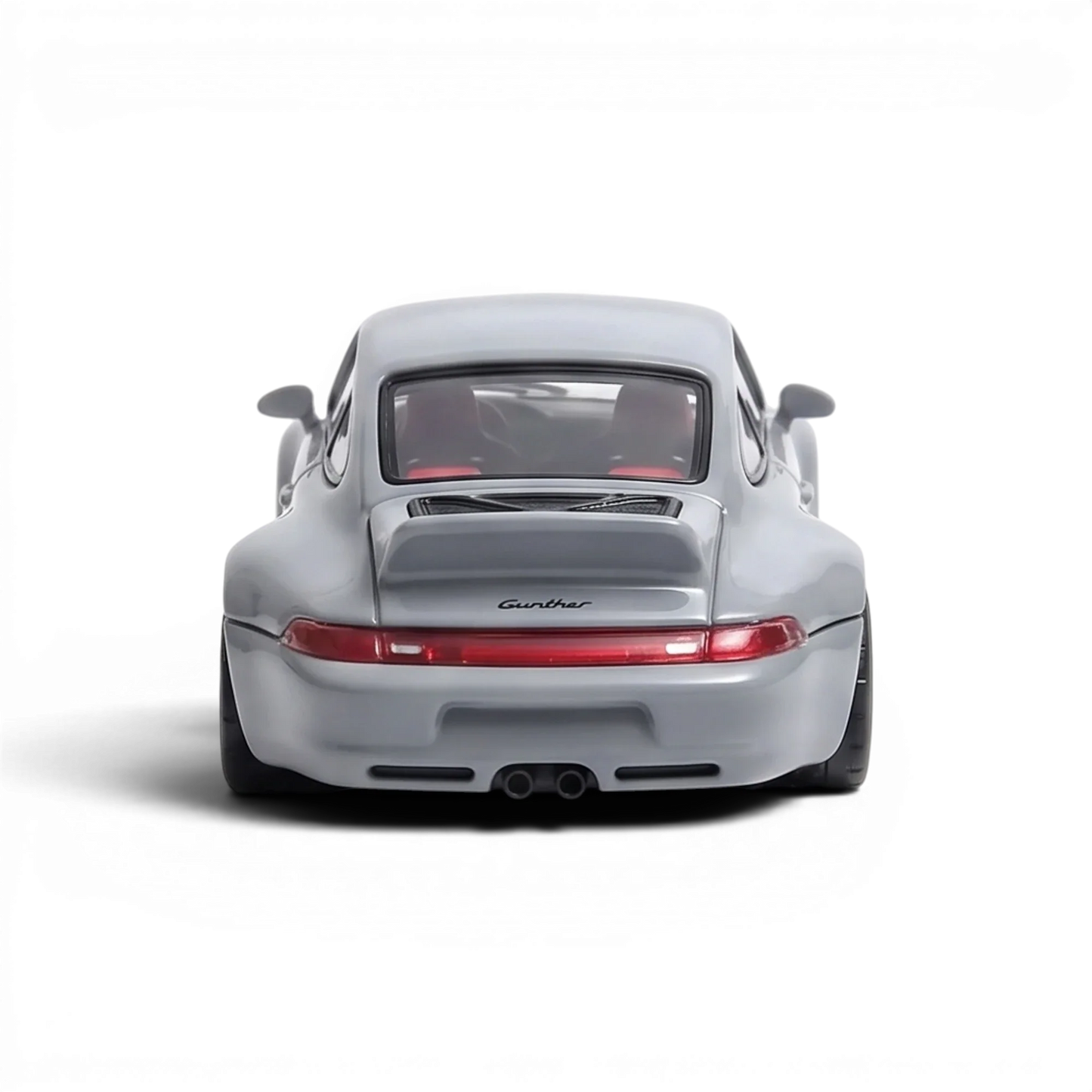 Flame Model Porsche 911 Gunther Werks 400R Cement Gray 1:64