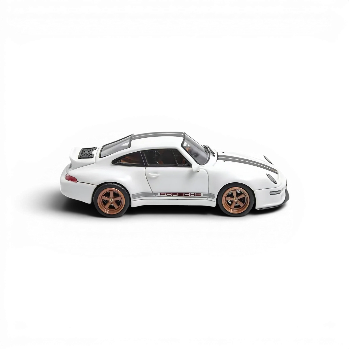 Flame Model Porsche 911 Gunther Werks 400R White 1:64