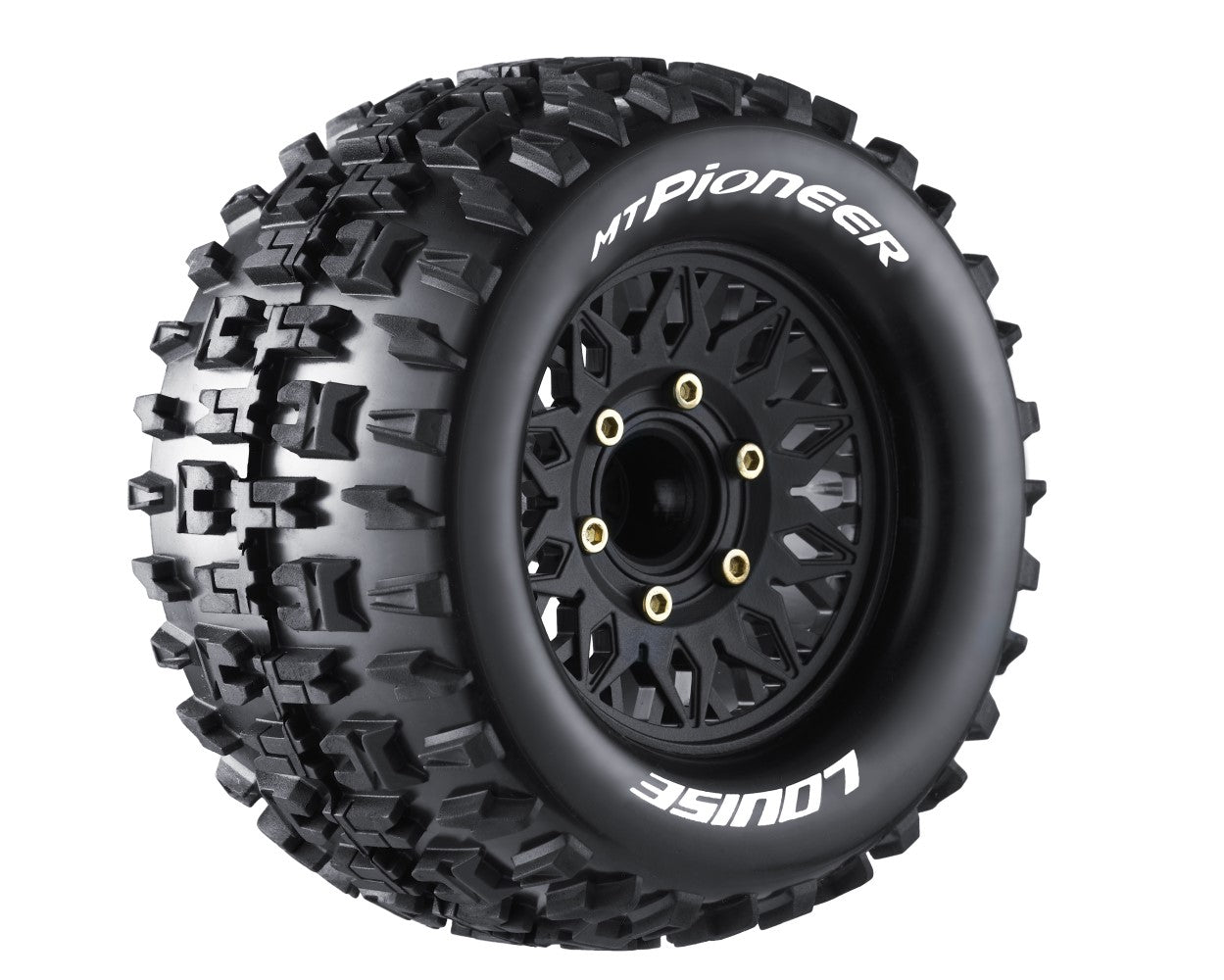 Louise R/C MT-Pioneer Soft, 1/10 Monster Truck Tires, 0 & 1/2 " Offset, LT3202SX