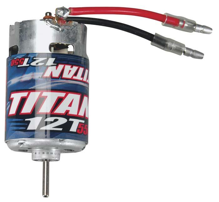 Traxxas 3785 Titan 550 12 Turn 12T Motor Bandit/Rustler/Bandit/Rustler Motor