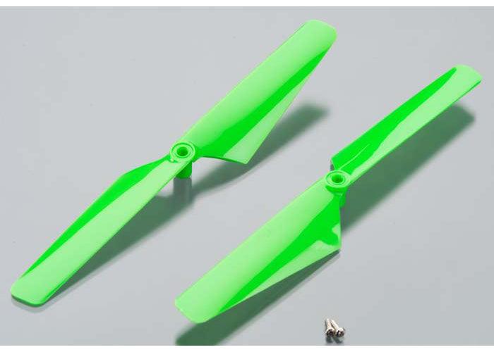 Traxxas 6631 Rotor Blade Set Green Alias (2)
