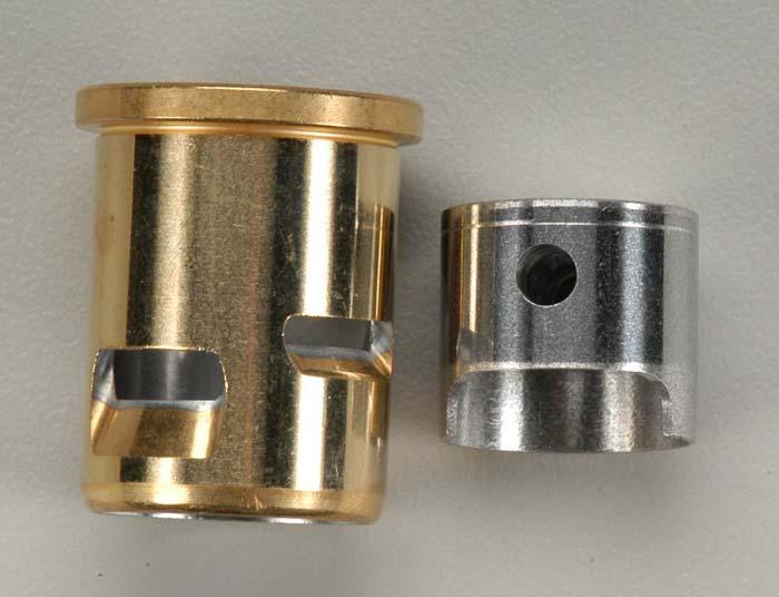 Traxxas 5290 Piston and Sleeve & Wrist Pin Clips TRX 3.3 Revo Nitro Slash