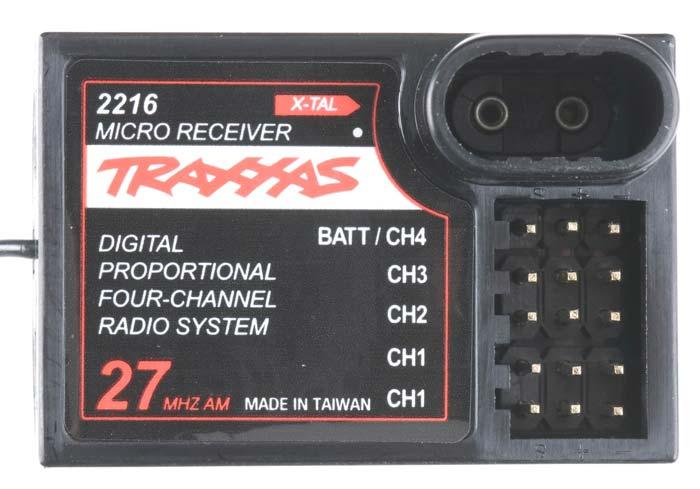 Traxxas 2216 Micro 4-Channel 4CH Receiver Rustler Slash Revo