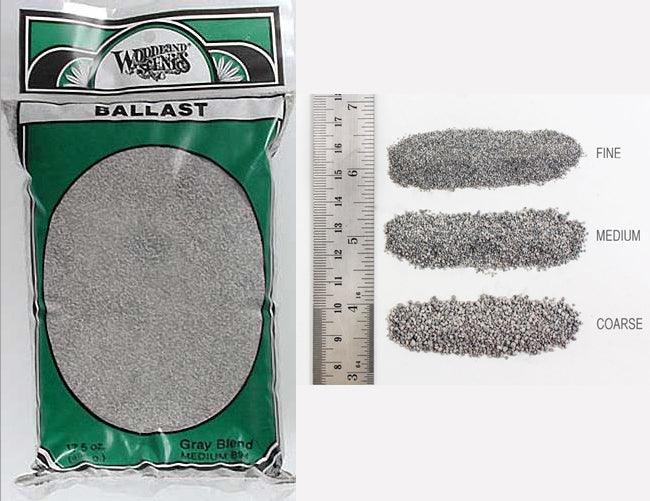 Woodland Scenics B94 Ballast Medium Gray Blend Bag