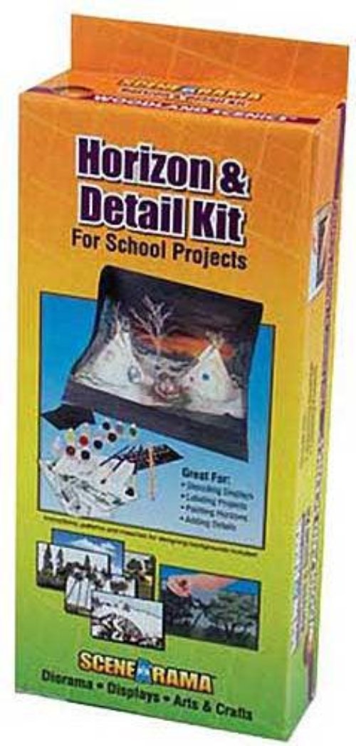Woodland Scenics SP4132 N/HO Horizon & Detail Kit Train Scenery