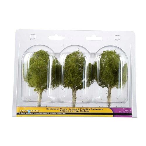 Woodland Scenics SP4149 Scene-A-Rama Large Deciduous (3pack) (4")