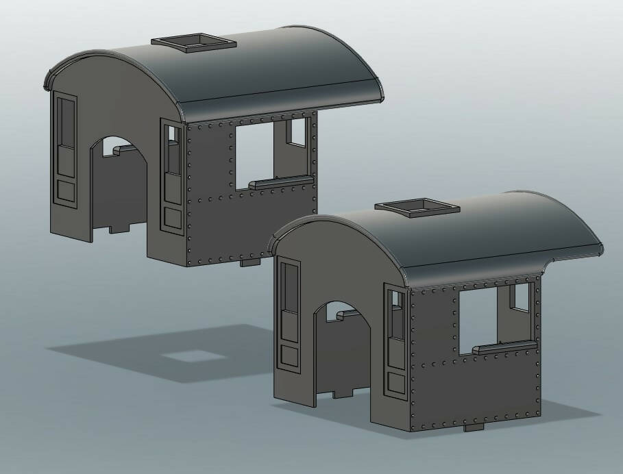 SJP-CB01 On30 SP style cab