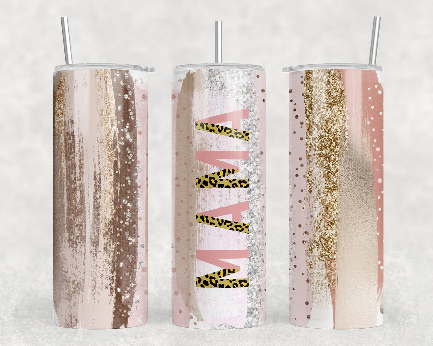 Mama - 20 oz Steel Skinny Tumbler - Optional Blue Tooth Speaker - Speaker Color will Vary by Rowdy Ridge Co