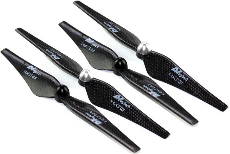 Carbon Fiber 9" 9443 Self-Tightening Propeller Prop CW CCW DJI Phantom 2 Vision