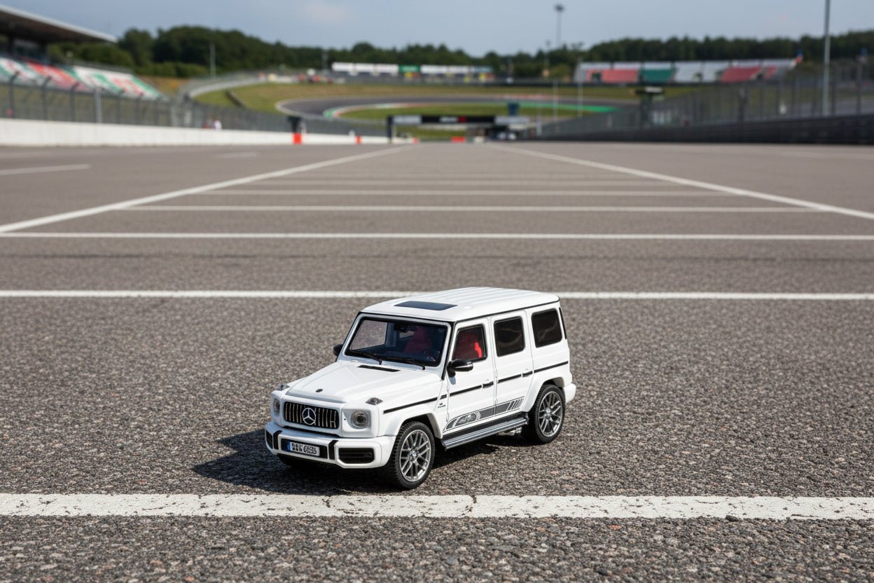 Mercedes-AMG G 63 "Edition 55" White "Road64" Series 1/64 Diecast Model Car by Tarmac Works free shipping USA