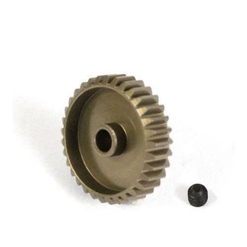 Yeah Racing MG-48033 Aluminum 7075 Hard Coated Motor Pinion 48P 33T 3mm Bore