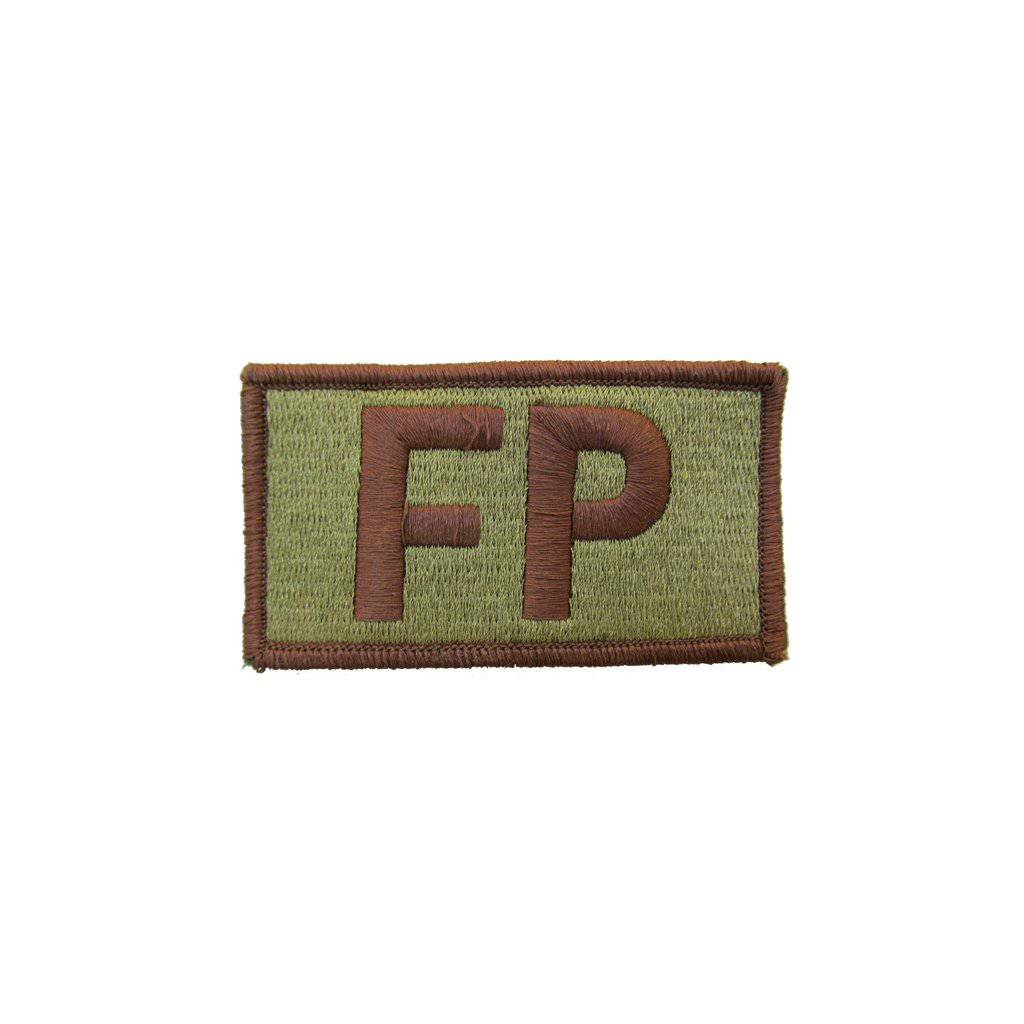 U.S. Air Force FP OCP Brassard with Spice Brown Border and Hook Fastener