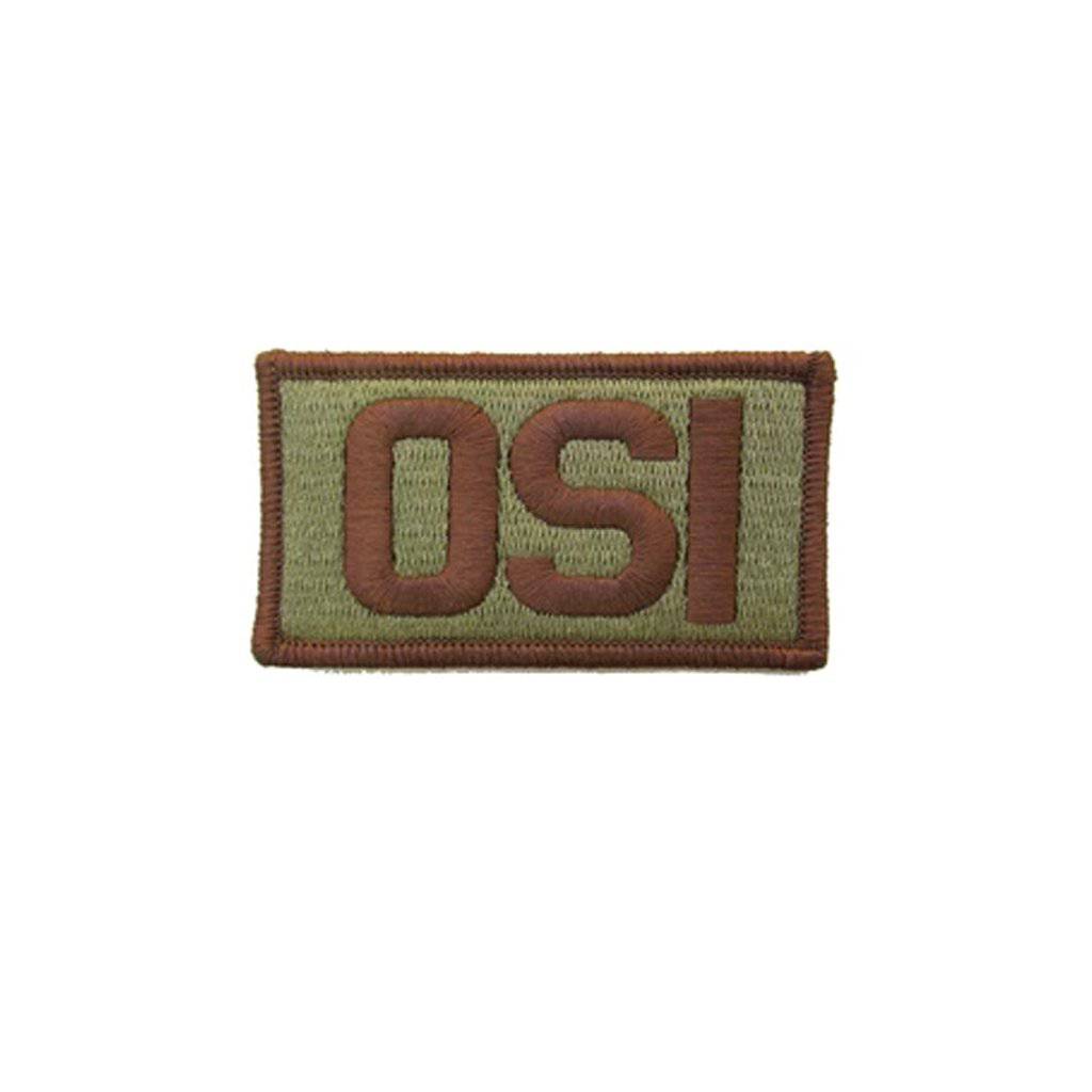 U.S. Air Force OSI OCP Brassard with Spice Brown Border and Hook Fastener