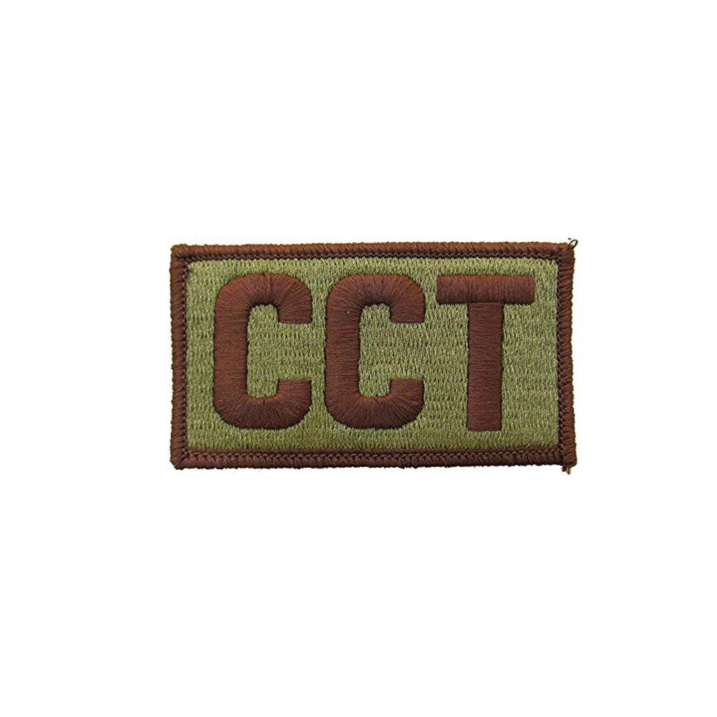 U.S. Air Force CCT OCP Brassard with Spice Brown Border and Hook Fastener