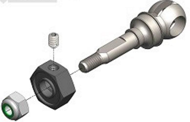 MIP 18151 X-Duty CVD Axle 11mm Offset /10mm x 5mm Bearing Traxxas Slash/ 4x4