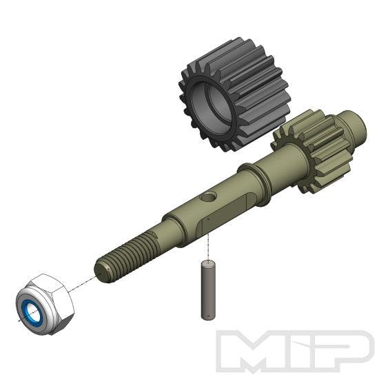 MIP 20070 TopShaft & Idler Gear Set Losi Mini-T/B 2.0 Series