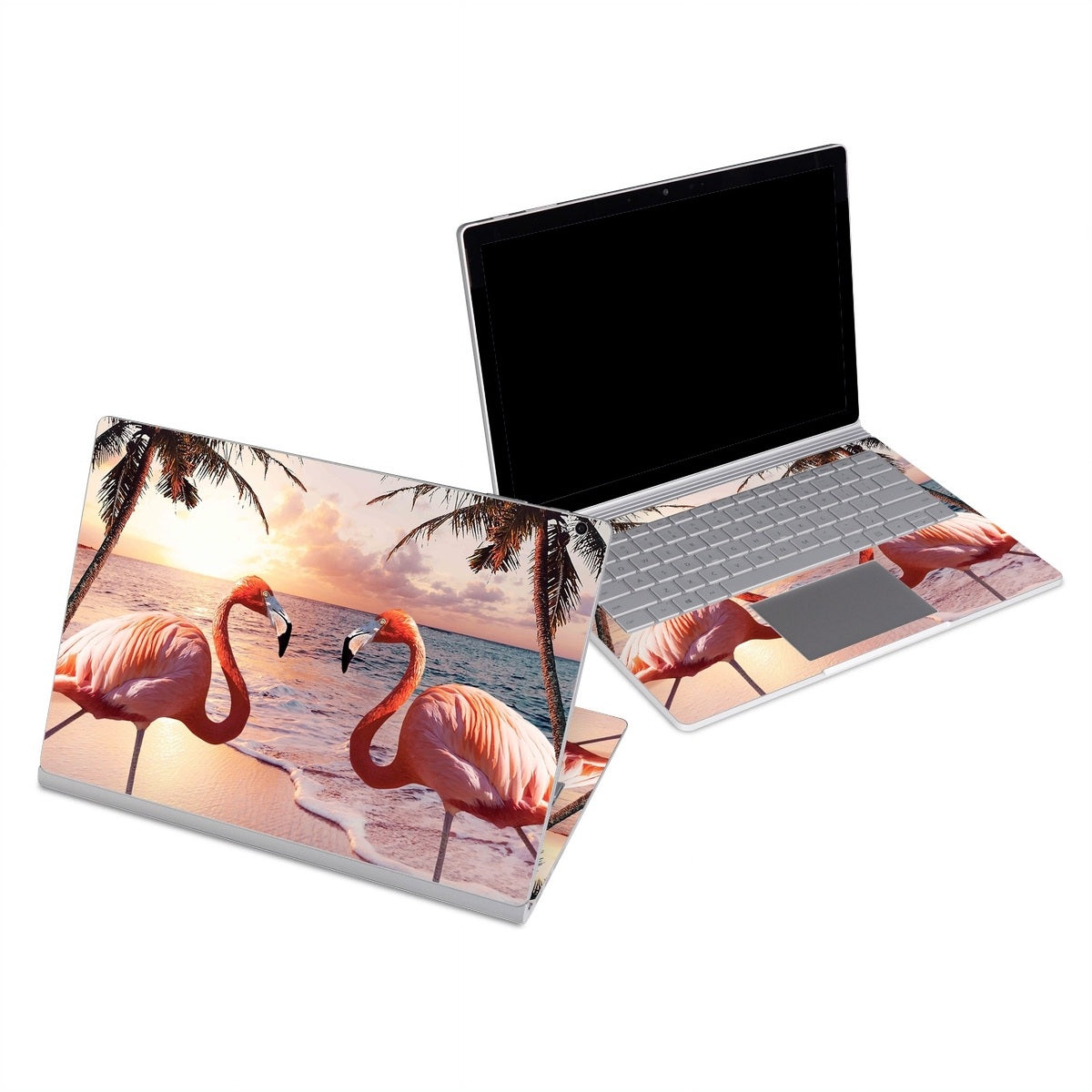 Flamingo Palm - Microsoft Surface Book Skin