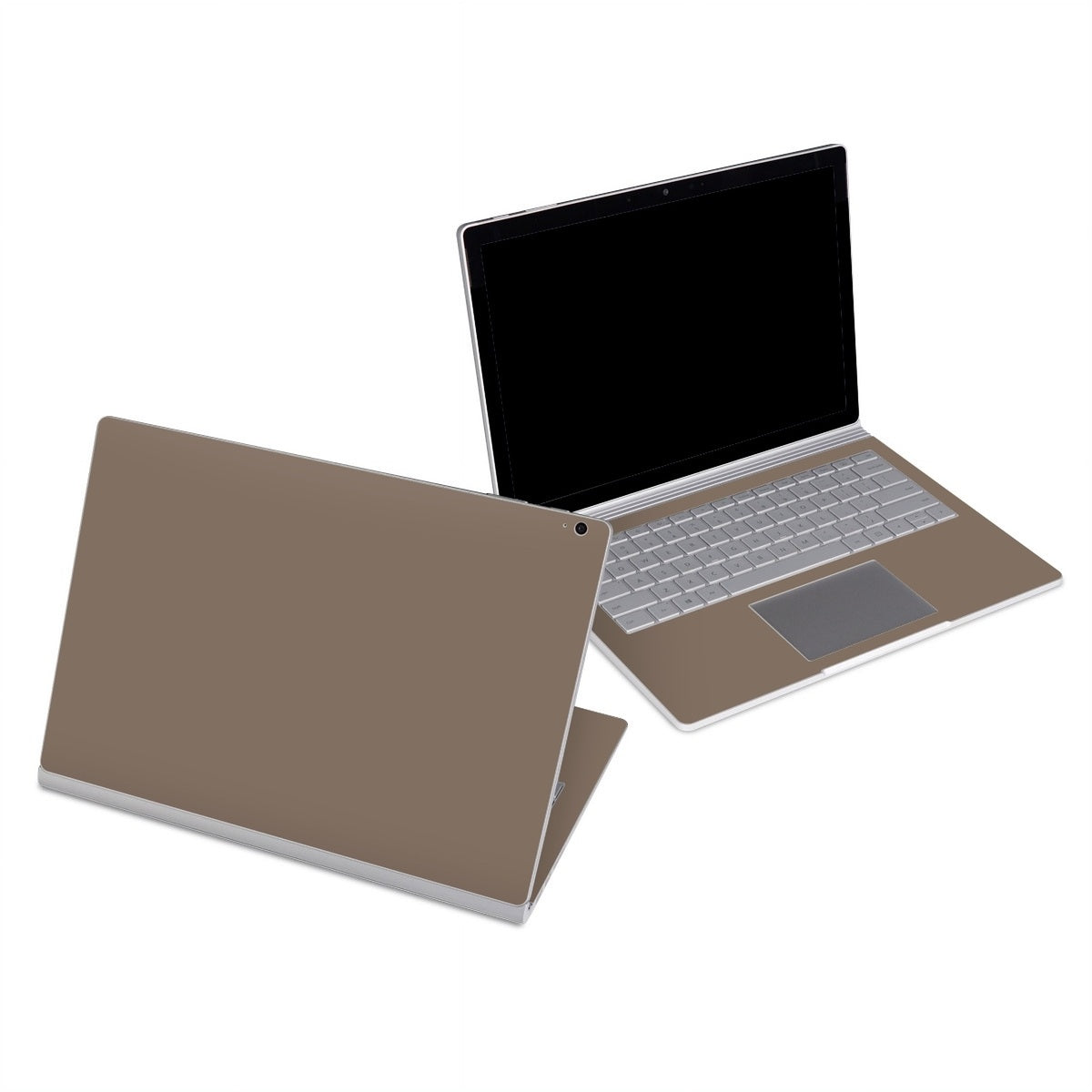 Solid State Flat Dark Earth - Microsoft Surface Book Skin