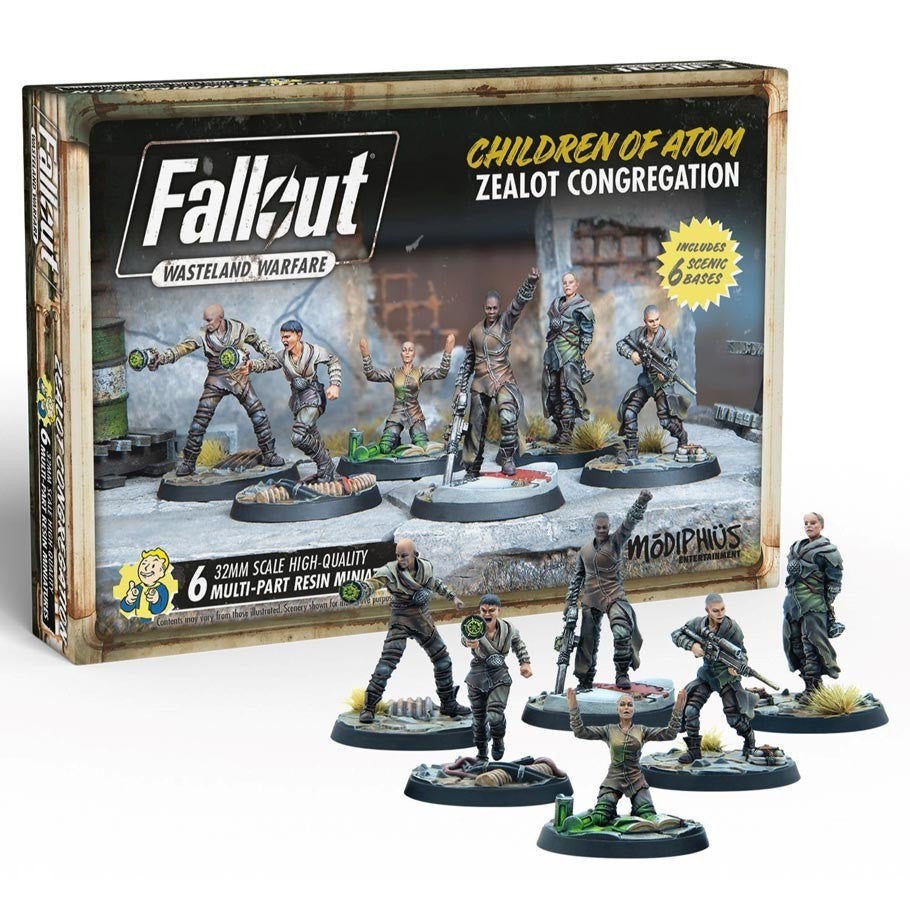 Fallout: Wasteland Warfare - Children of Atom - Zealot Congregation