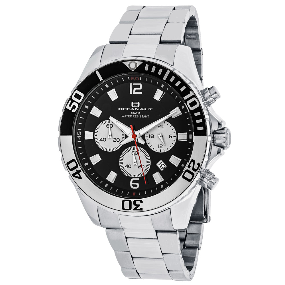Oceanaut Men's Sevilla Black Dial Watch - OC2524 by Balec Group
