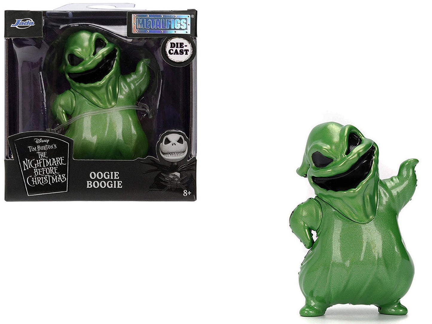 Oogie Boogie 2.75" Diecast Figure "The Nightmare Before Christmas" (1993) Movie "Metalfigs" Series by Jada free shipping USA