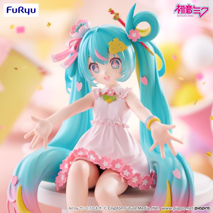 Hatsune Miku 10th Anniversary Noodle Stopper Figure