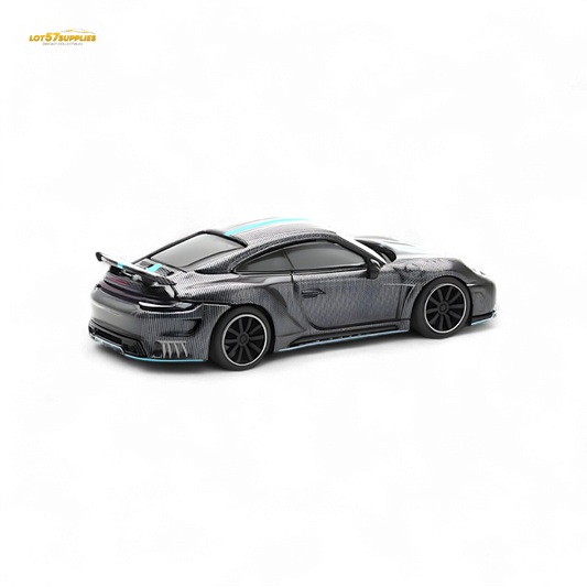 PopRace Porsche 992 Stinger GTR Carbon Edition 1:64