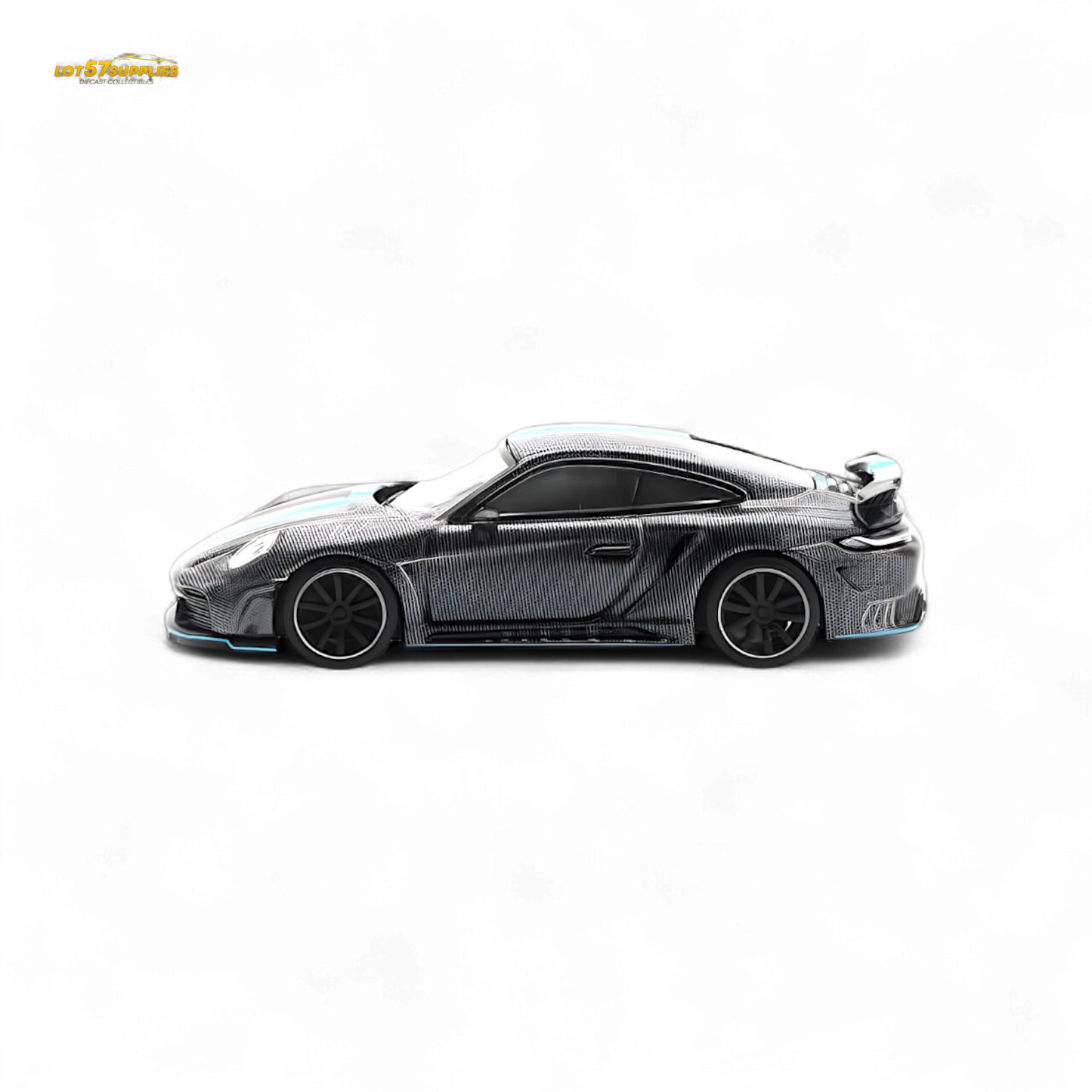 PopRace Porsche 992 Stinger GTR Carbon Edition 1:64