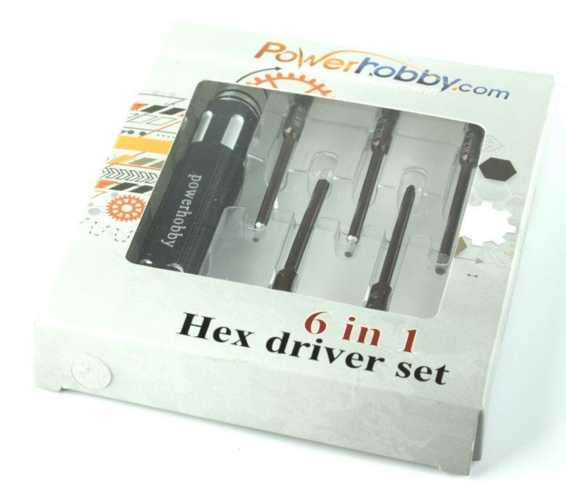 Powerhobby Hex / Mulit Driver Magnetic RC Tool Set FOR Traxxas Revo Summit