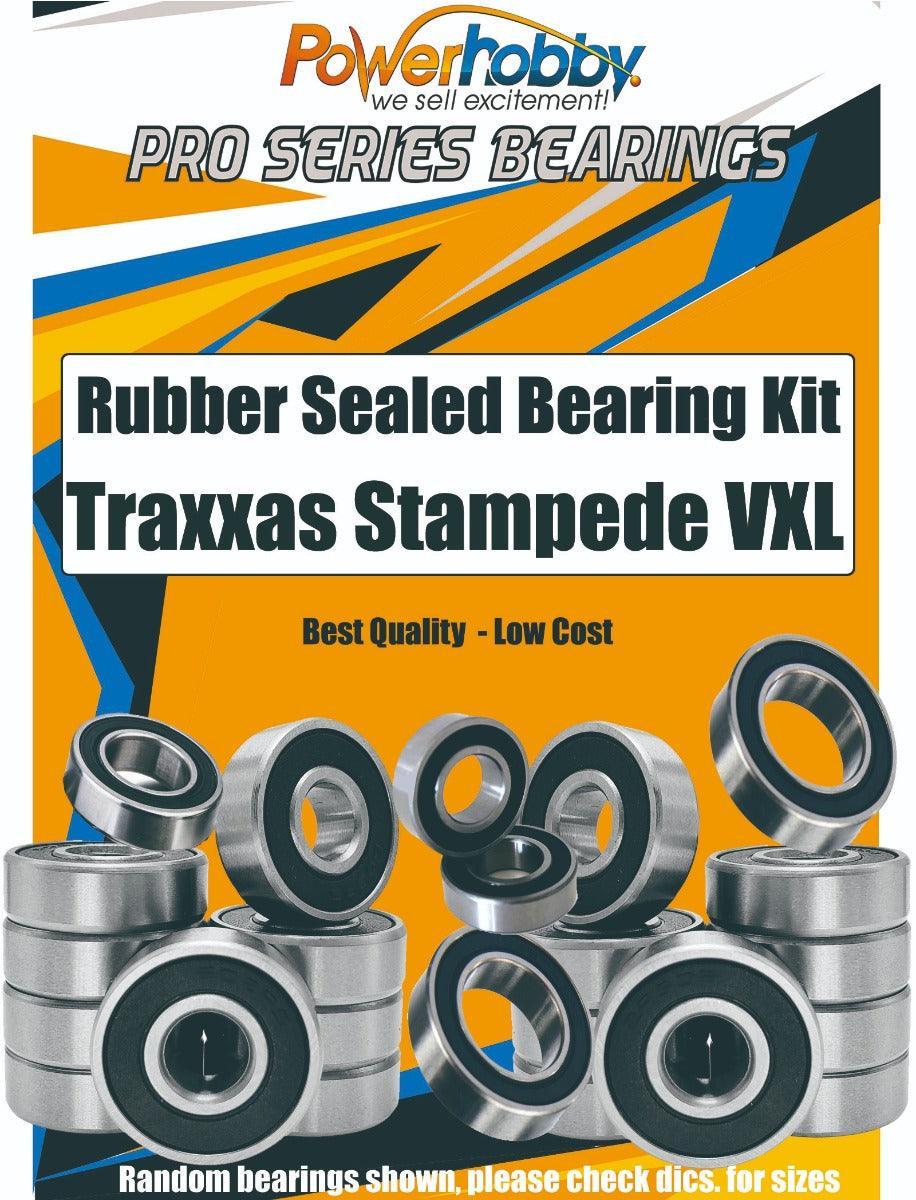 PowerHobby Pro Series Rubber Sealed Bearing Kit FOR Traxxas Stampede VXL