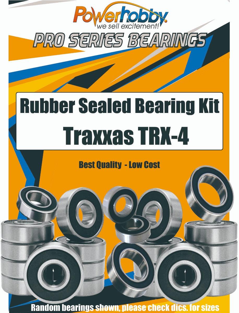 PowerHobby Pro Series Rubber Sealed Bearing Kit FOR Traxxas TRX-4