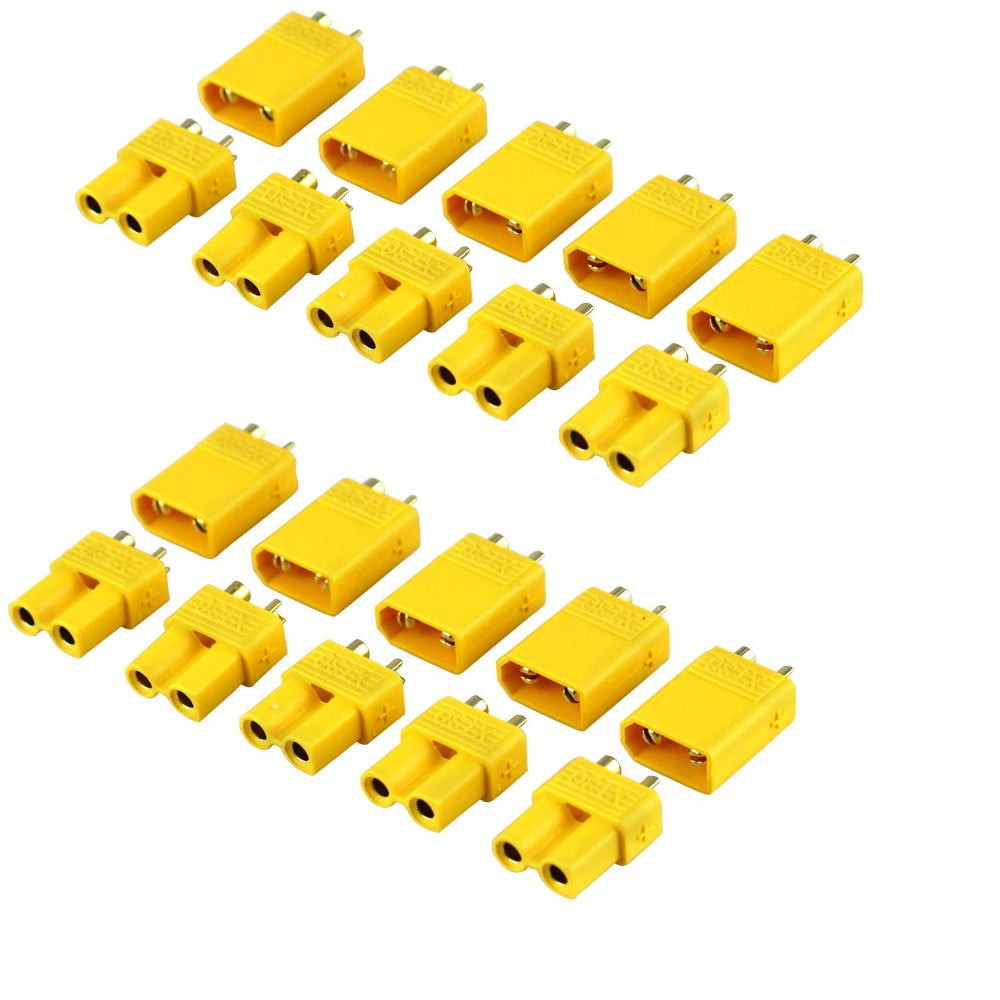 Powerhobby XT30 Connectors / Plugs Male / Female (20)