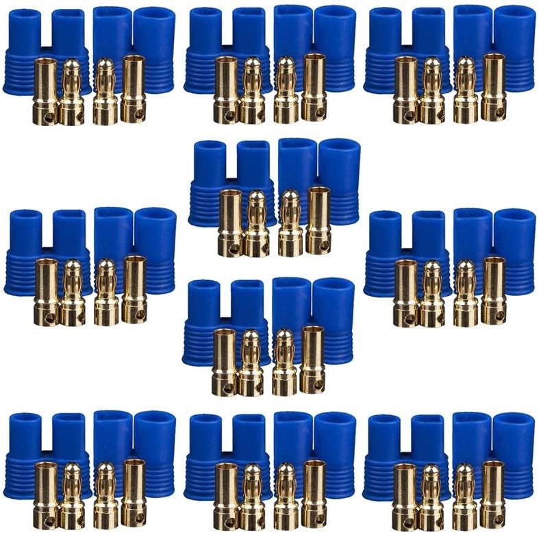 Powerhobby EC3 Male / Female Plugs (20)