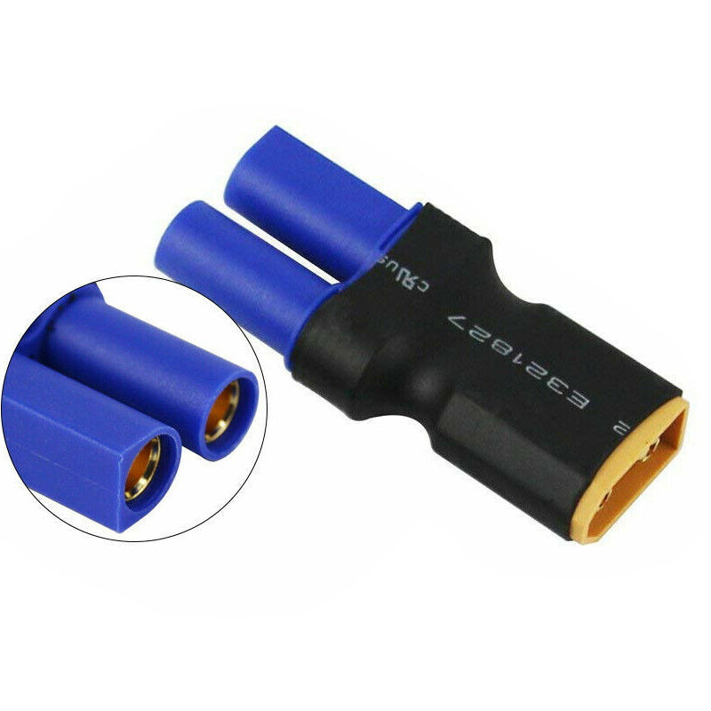 Powerhobby XT60 Male to EC5 Female Battery Adapter