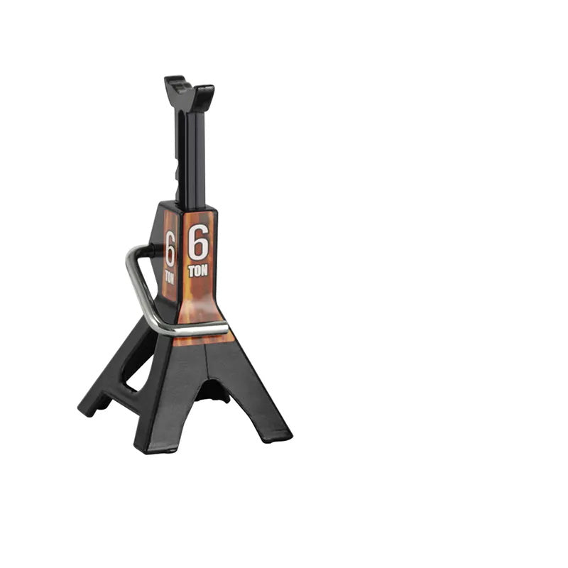 Powerhobby 3/6 Ton RC Scale Adjustable Height Metal Jack Stand Black