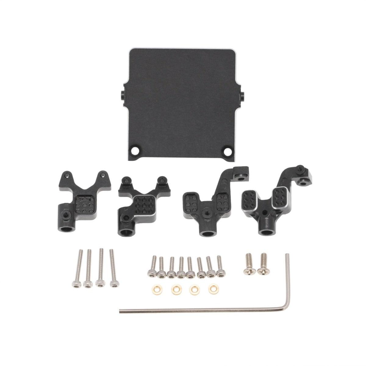Powerhobby Aluminum Front Rear Suspension Bracket Metal Shock Mount Axial SCX24