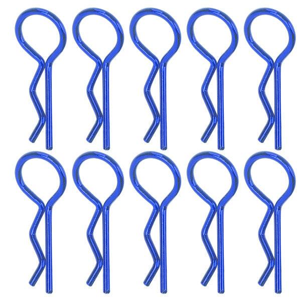 Powerhobby Large Body Clips (10) Axial SCX6 Blue