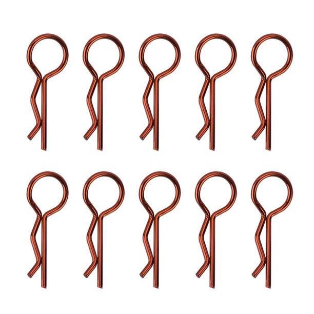Powerhobby Large Body Clips (10) Axial SCX6 Red