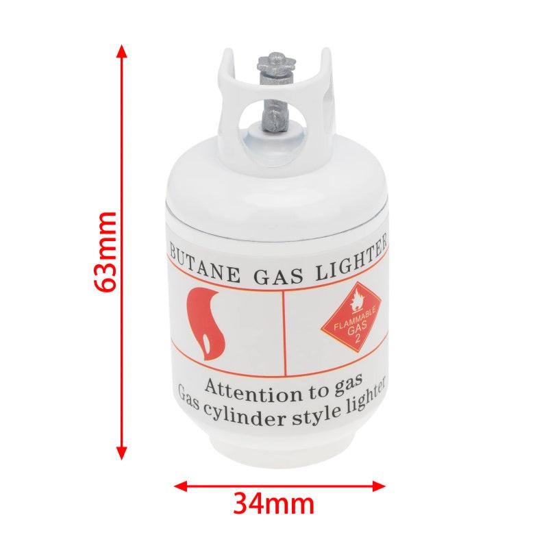 Powerhobby 1/10 RC Scale Aluminum Propane Tank White Crawler Accessories