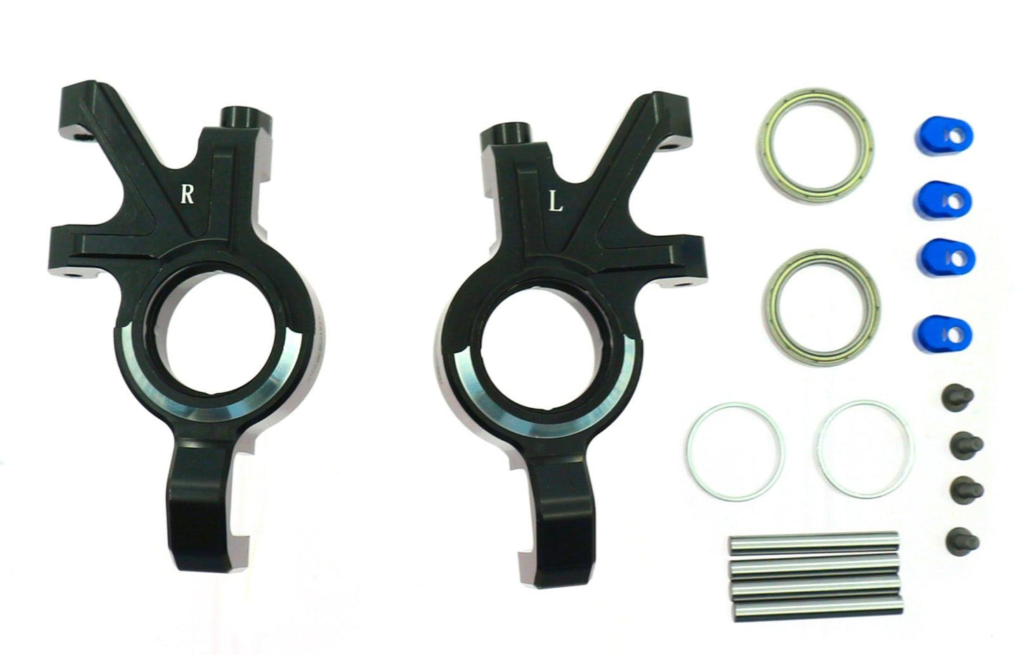 Powerhobby Aluminum Steering Blocks Over Size Bearing FOR Traxxas X-Maxx / XRT