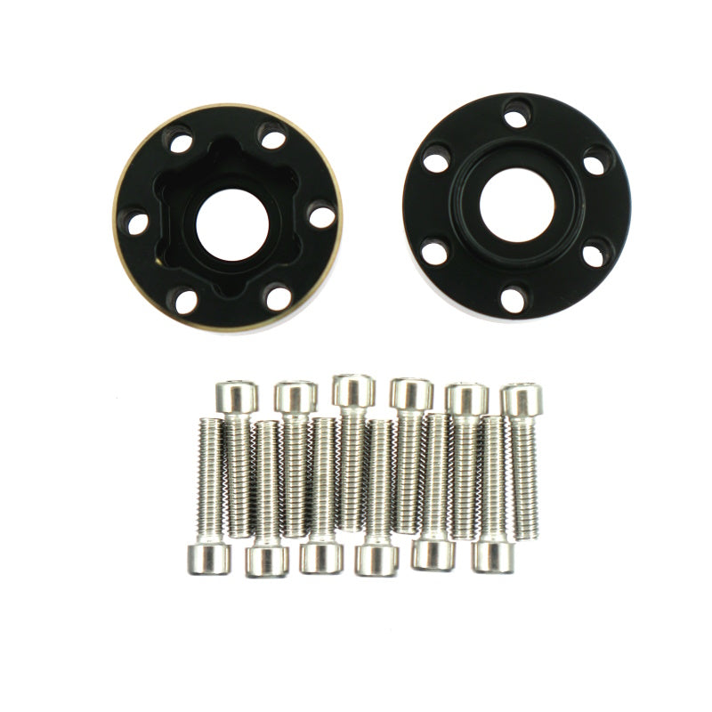 Powerhobby Brass Wheel Hub Hex Adapter Counterweight 15mm FOR SCX10 TRX-4 TRX-6