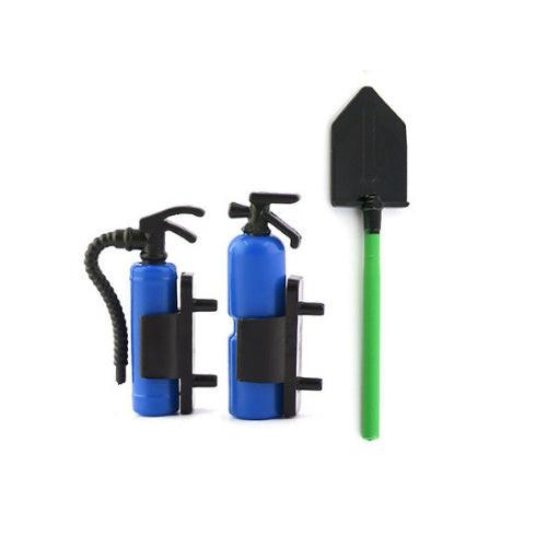 Powerhobby 1/10 Rock Crawler Accessories Fire Extinguisher Blue