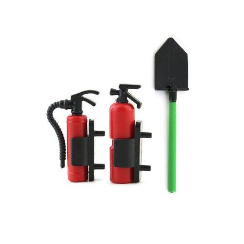 Powerhobby 1/10 Rock Crawler Accessories Fire Extinguisher Red