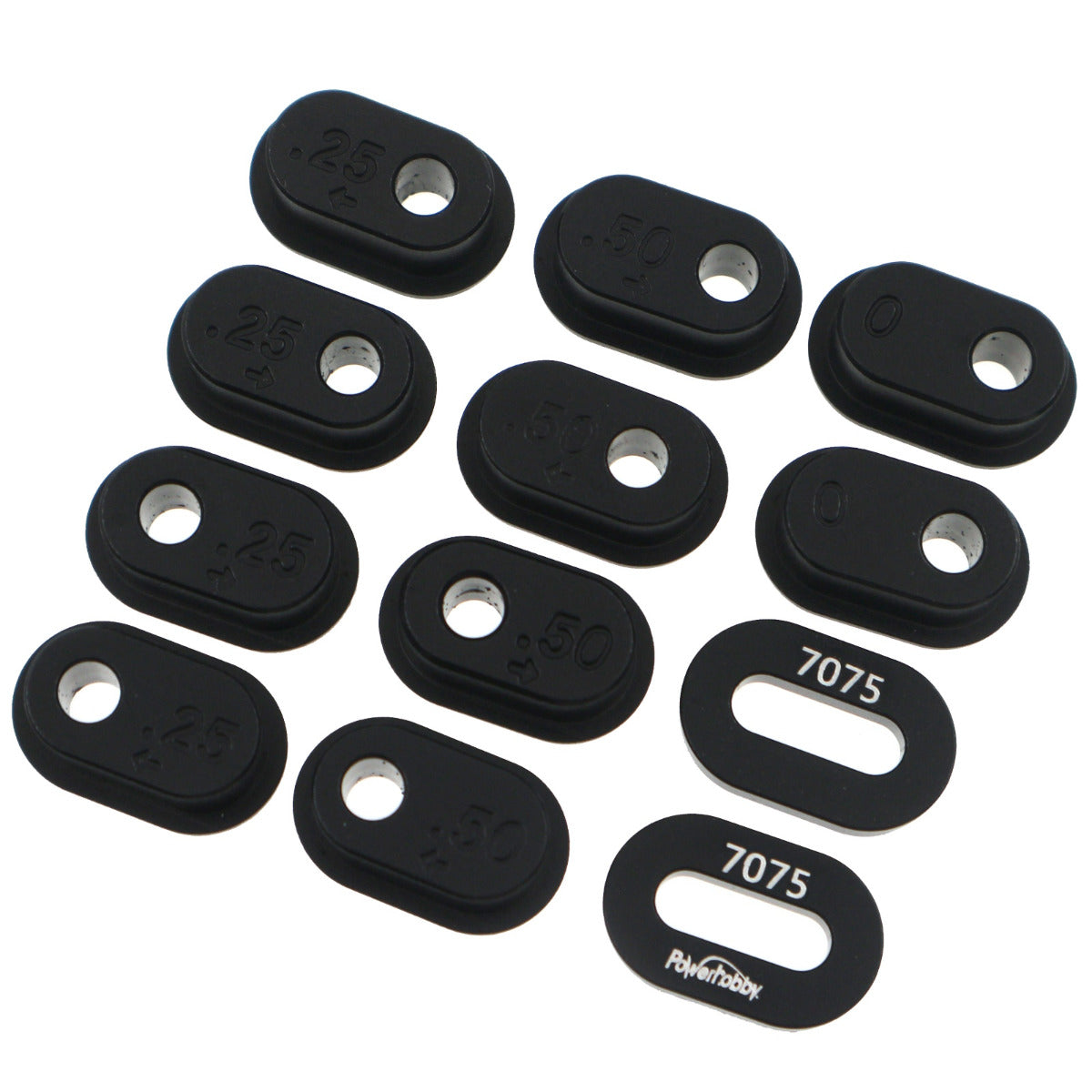 Powerhobby 7075 Aluminum Chain Tension Adjuster Set Black Losi Promoto MX