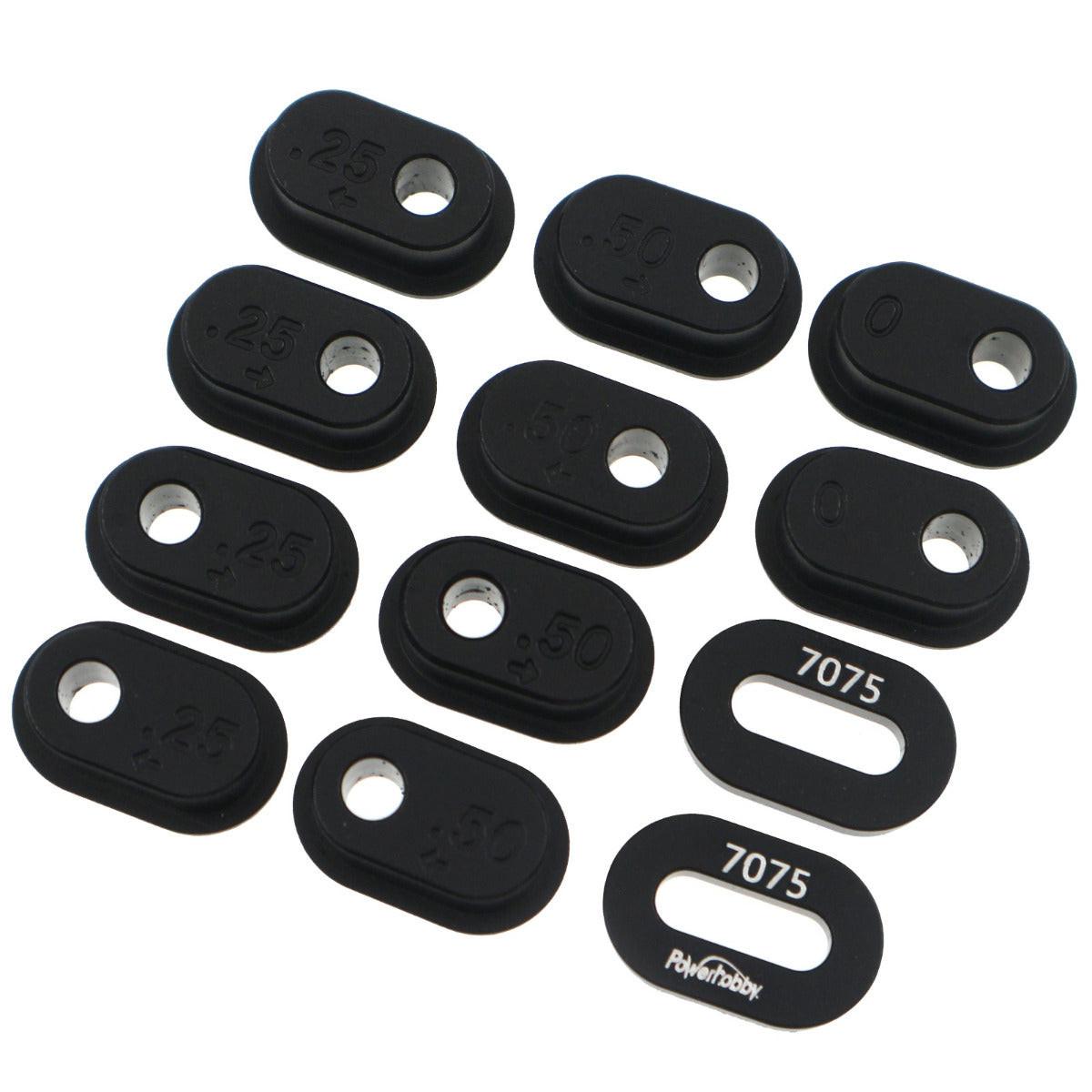 Powerhobby 7075 Aluminum Chain Tension Adjuster Set Black Losi Promoto MX