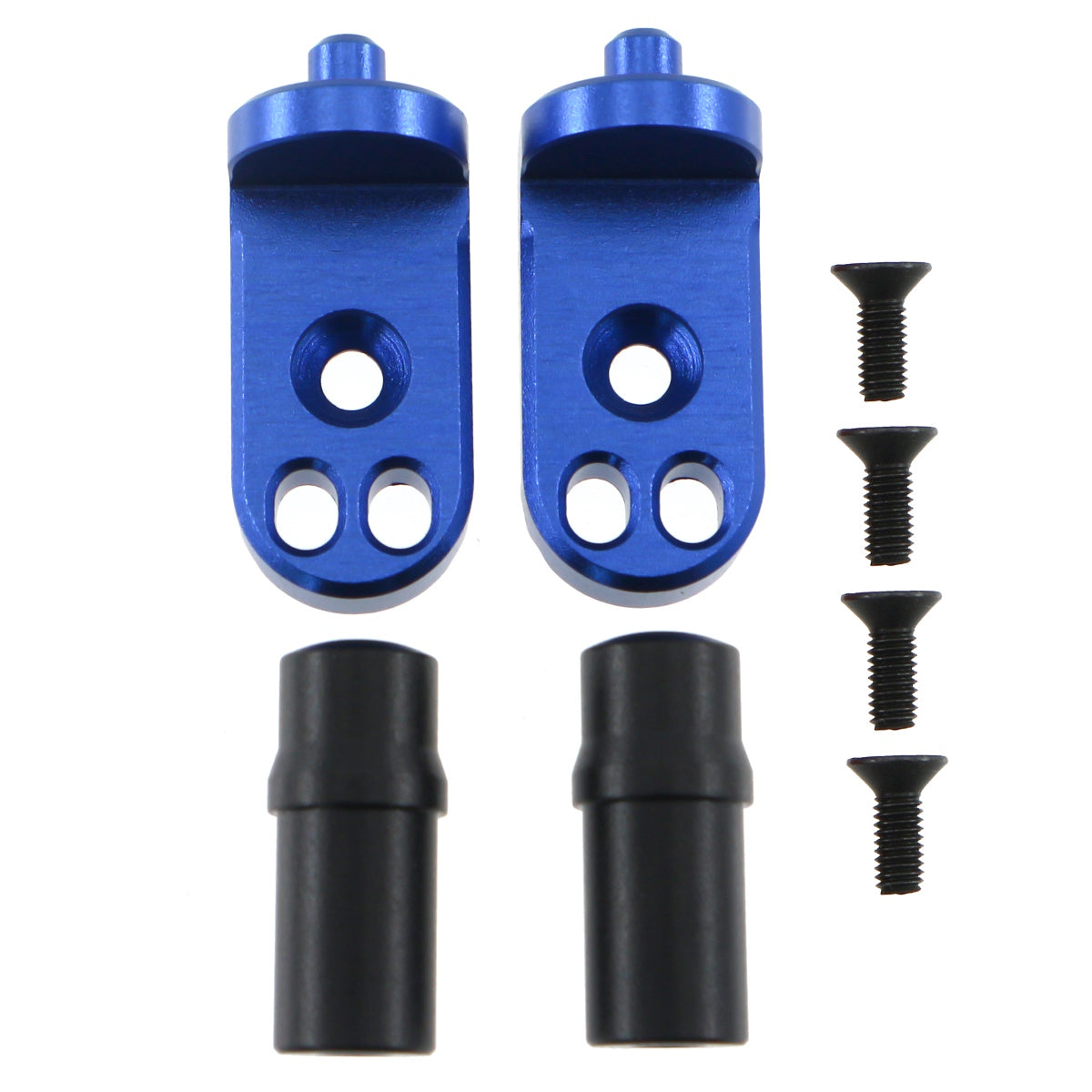 Powerhobby 7075 Aluminum Foot Pegs Set Losi Blue Promoto MX