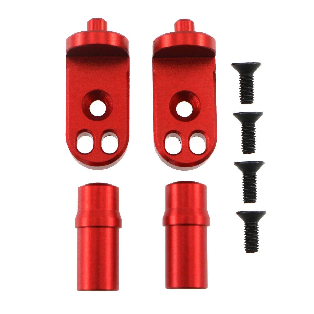 Powerhobby 7075 Aluminum Foot Pegs Set Losi Red Promoto MX