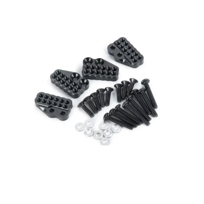 Powerhobby Shock Damper Towers Mount Kit for SCX10 III AXI03004 Capra