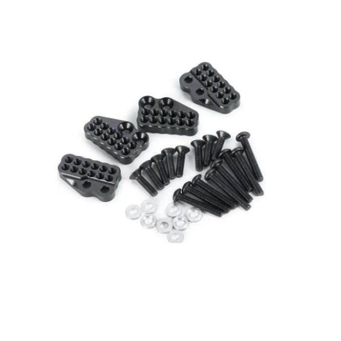 Powerhobby Shock Damper Towers Mount Kit for SCX10 III AXI03004 Capra