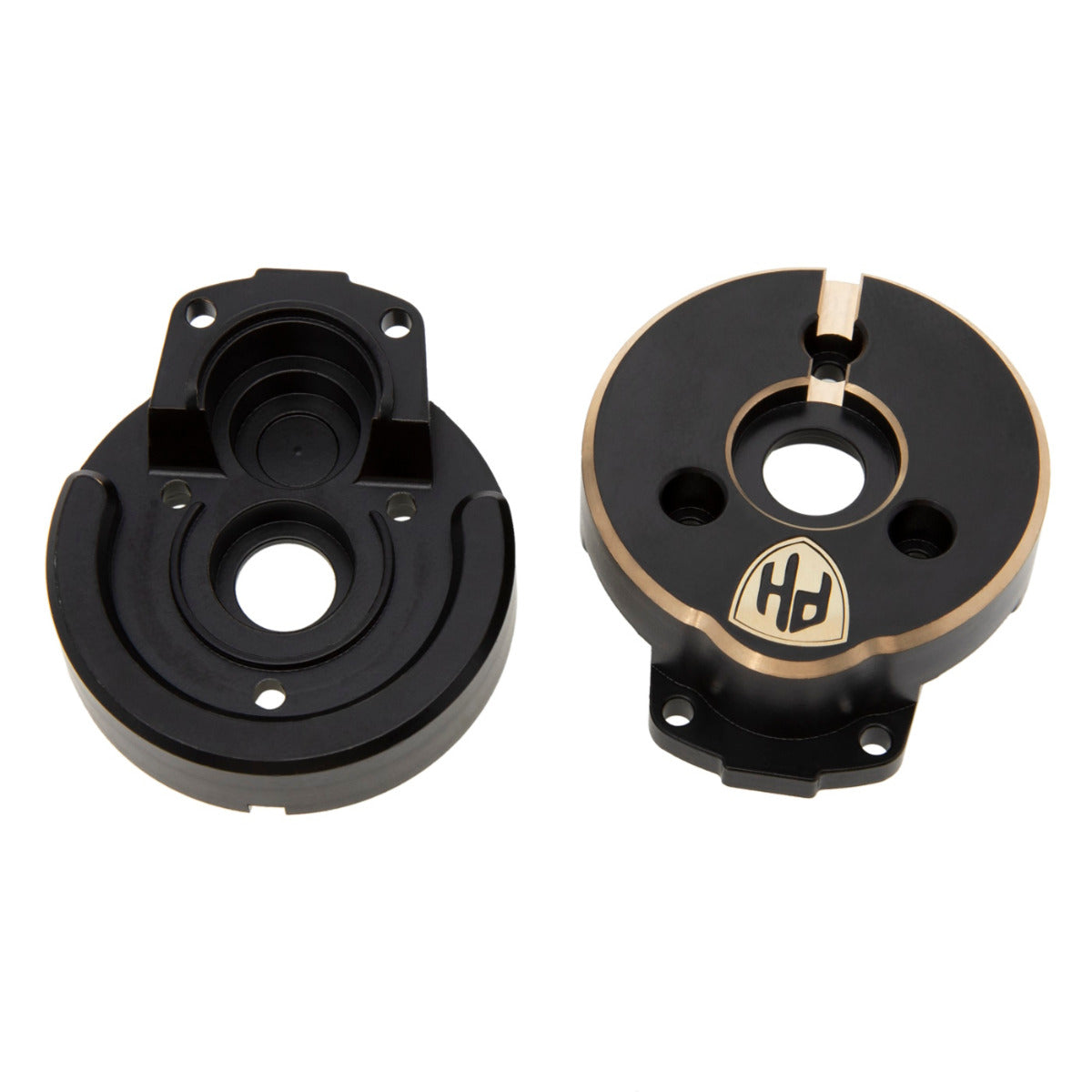 Powerhobby Brass Front Axle Portal Covers Axial SCX10 II